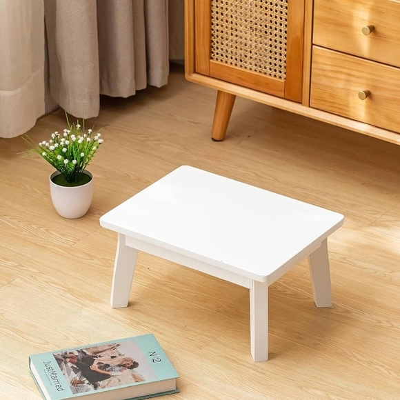 Other - White Wooden Step Stool